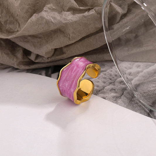 Sterling Silver Jewelry Women's European And American Cold Wind Opening