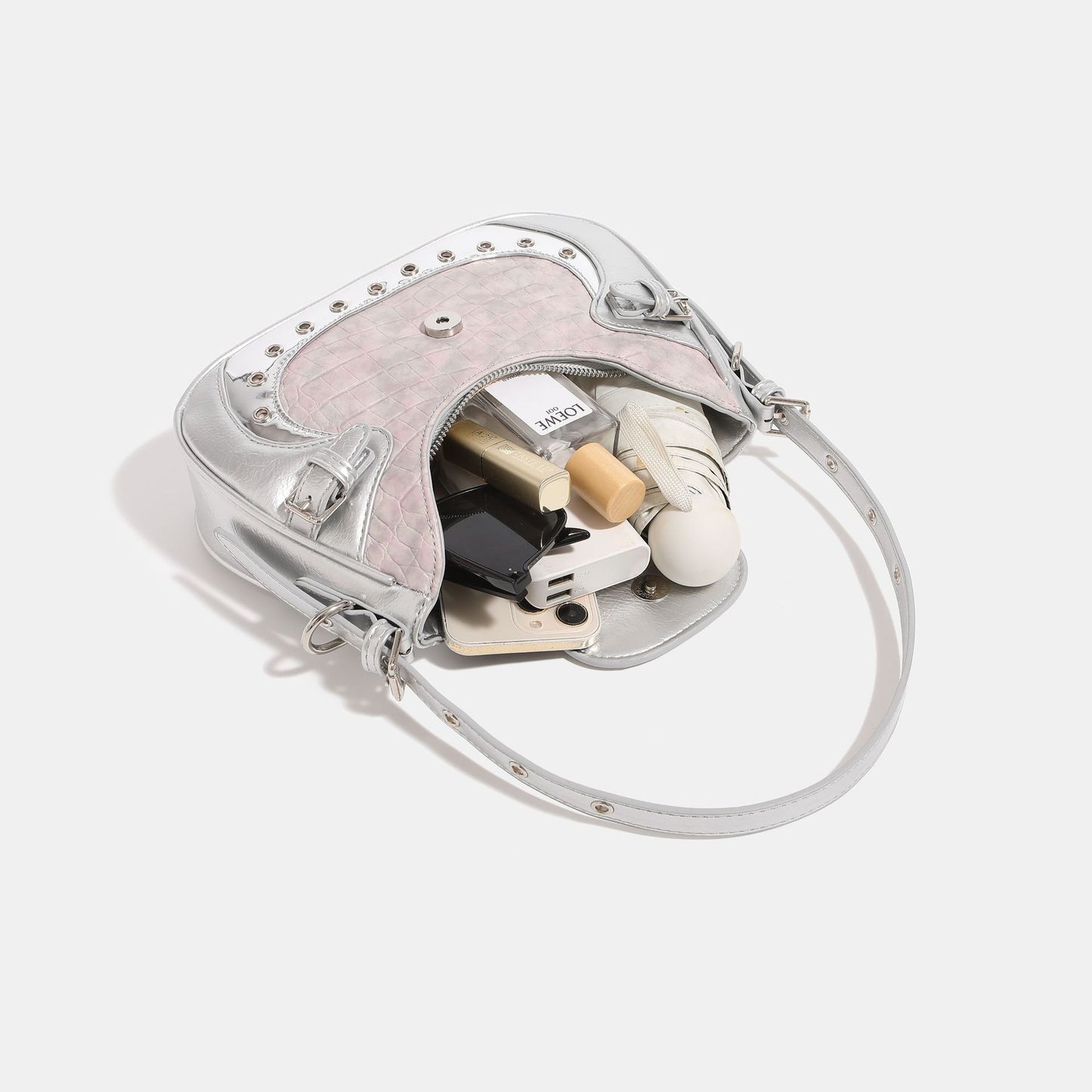 حقيبة دراجة نارية نسائية تحت الإبط حقيبة كتف رسول