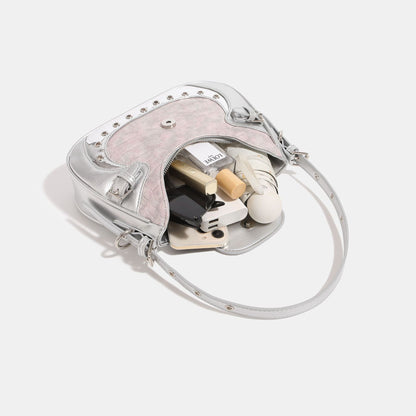 حقيبة دراجة نارية نسائية تحت الإبط حقيبة كتف رسول