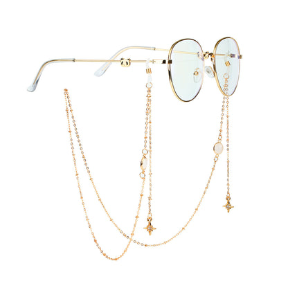 Glasses Bound Glass Hanging Chain