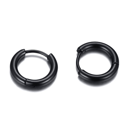 أقراط أذن من الفولاذ المقاوم للصدأ - إكسسوارات رجالية