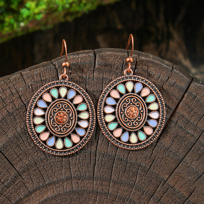 Vintage Bohemian Style Hand-woven Tassel Earrings