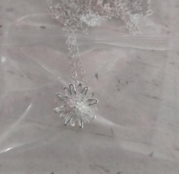 925 Silver Necklace Korean Fashion Style Small Jewelry Set