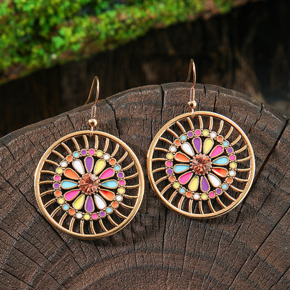 Vintage Bohemian Style Hand-woven Tassel Earrings