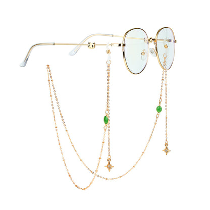 Glasses Bound Glass Hanging Chain