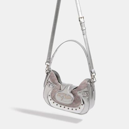 حقيبة دراجة نارية نسائية تحت الإبط حقيبة كتف رسول