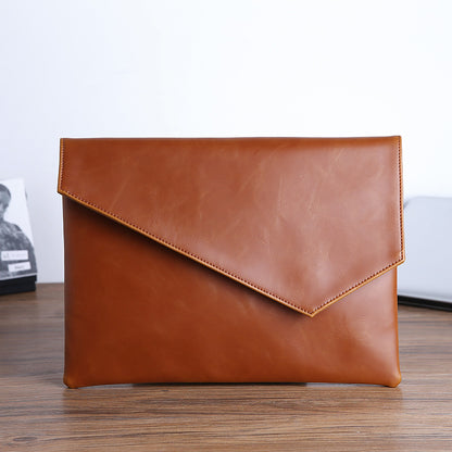 Leder verbesserte Herren Stil Business Casual Fashion Hand-gehalten Umschlag Aktentasche