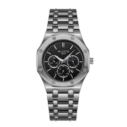 Women's Watch Luminous Steel Strap Calendar