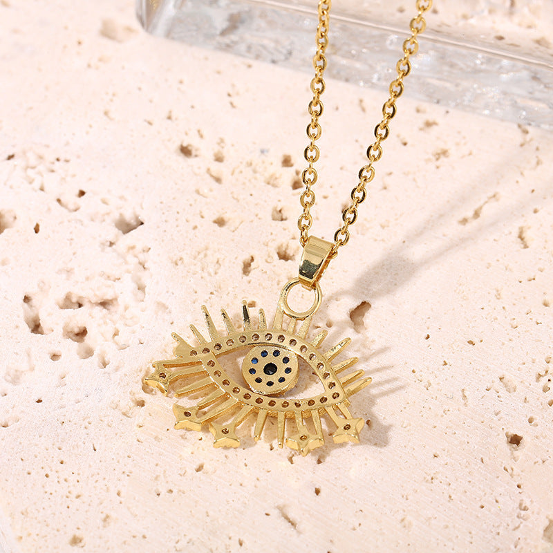 Creative Fashion Trendy Zircon Necklace