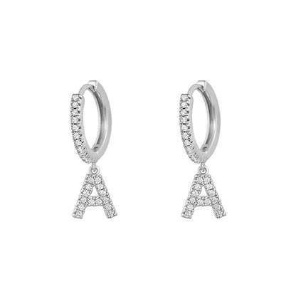 Women's Korean Style Small Earrings Half Circle