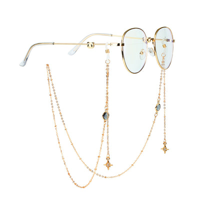 Glasses Bound Glass Hanging Chain