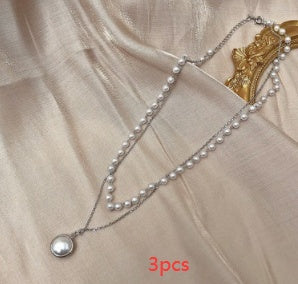 Farbig funkelnde Schlüsselbeinkette Chokerhalskette für Damen