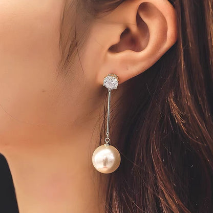 Exaggerated And Personalized Long Tassel Earrings