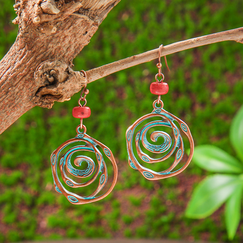 Vintage Bohemian Style Hand-woven Tassel Earrings