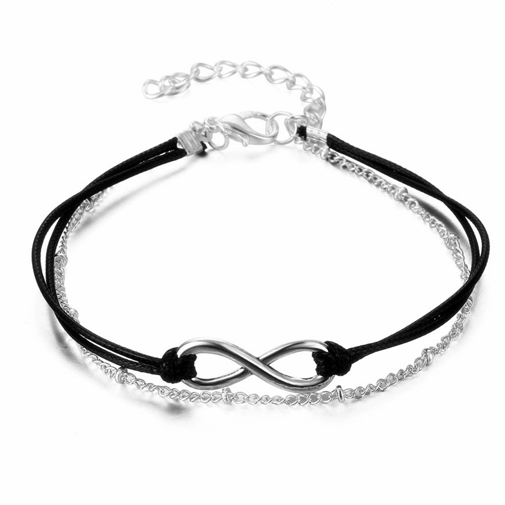 Multi-layer Fashion Figure 8 European And American Cross-border Beach Anklet